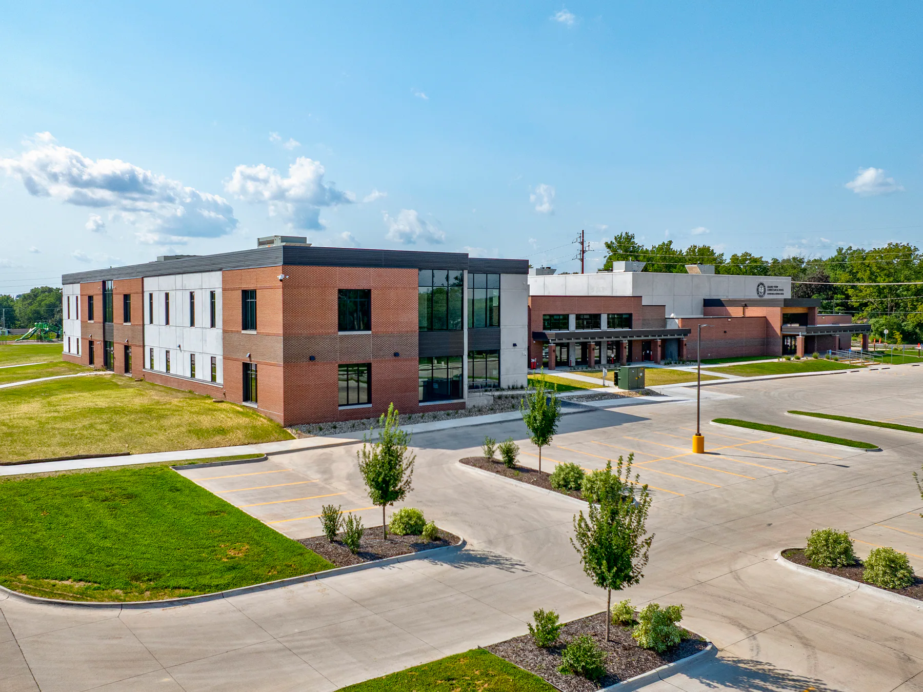 Grandview Christian School Classroom Addition completed construction project